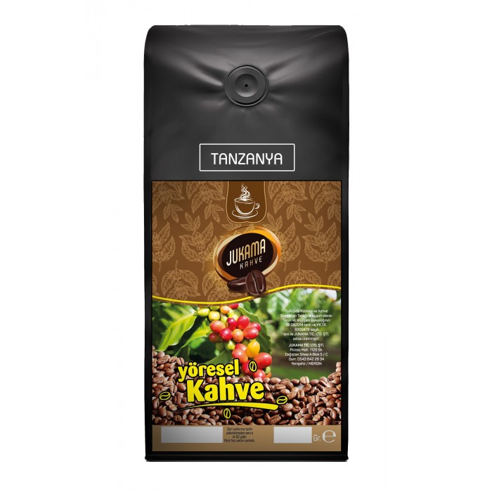 Jukama Tanzanya Yöresel Kahve 1000gr ögütülmüş