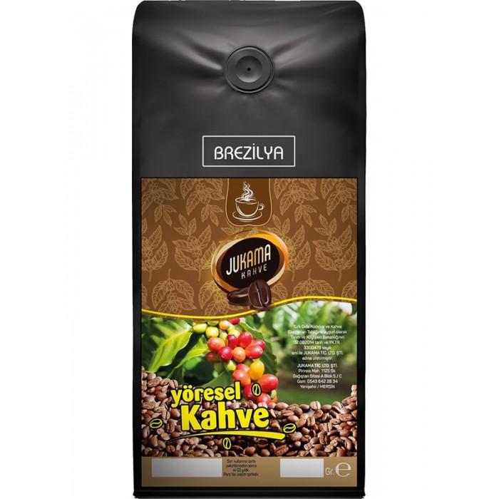 Jukama Brazilya Öğütülmüş Yöresel Kahve 500 gr